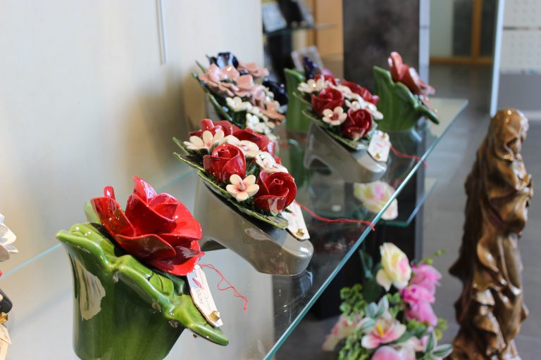 Fleurs en céramique - Guesdon Stéphane